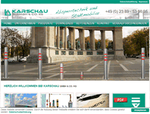 Tablet Screenshot of karschau.de